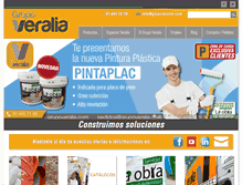 Tablet Screenshot of grupoveralia.com